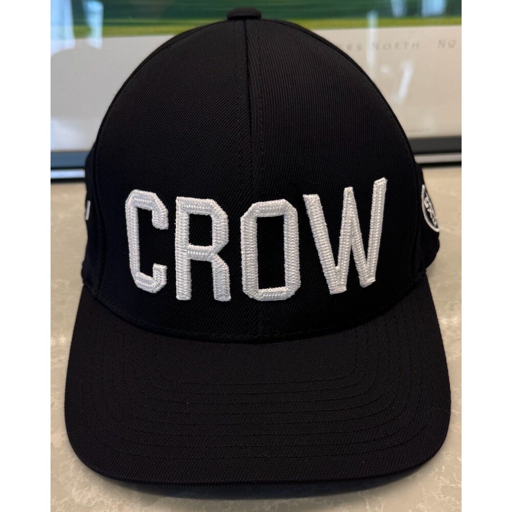 CROW - G/FORE Golf Hat - Men's Adjustable - Black - Wrigleyville - Old Crow